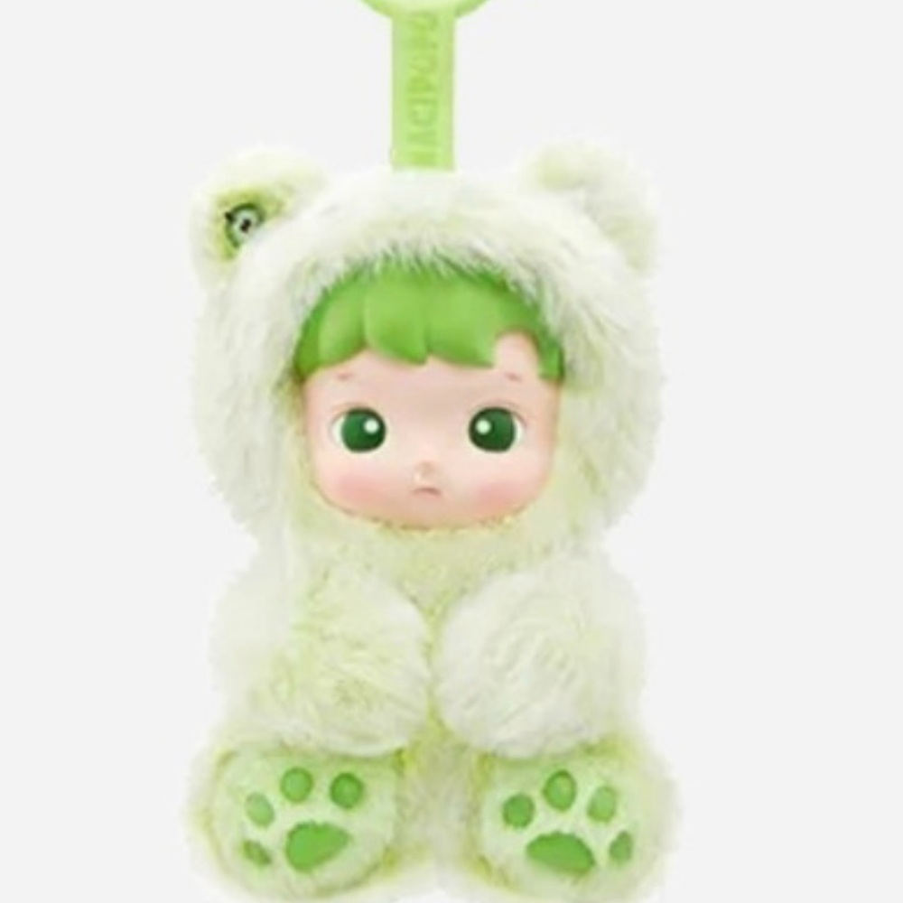 Pop Mart - Hacipupu Gummy Bear plush pendant - CONFIRMED GREEN APPLE